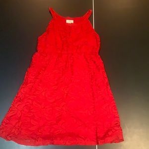 Red Lace Dress